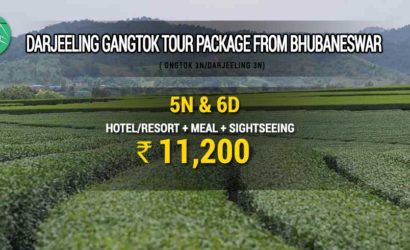 Darjeeling Gangtok tour package from Bhubaneswar