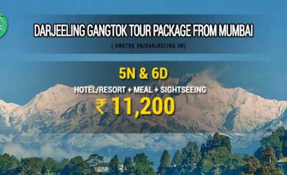 Darjeeling Gangtok tour package from Mumbai