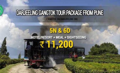 Darjeeling Gangtok tour package from Pune