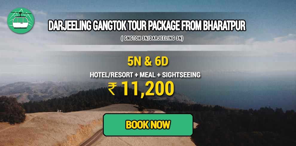 Sikkim Darjeeling Gangtok tour package from Bharatpur