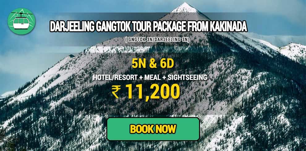 Darjeeling Gangtok package from Kakinada