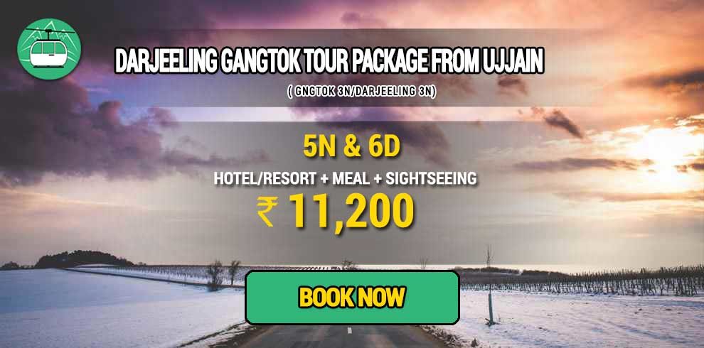 Sikkim Darjeeling Gangtok tour package from Ujjain
