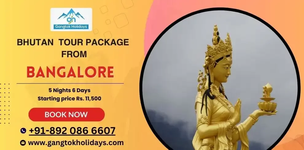 Bhutan Tour Package from Bangalore