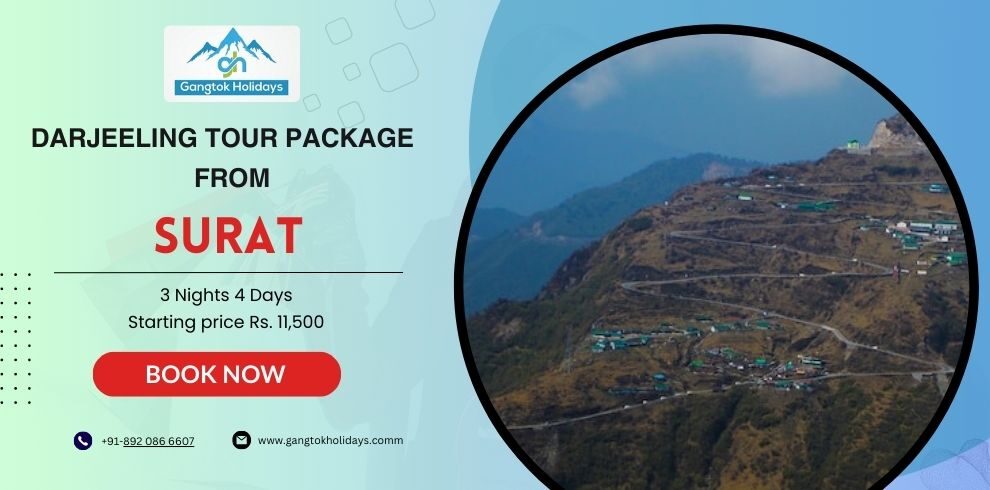 Darjeeling Tour Package from Surat