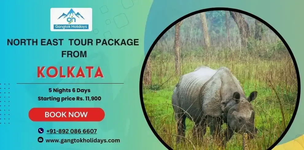 North East Tour Package from Kolkata