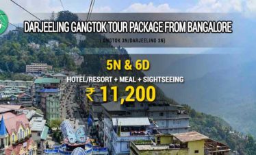 Darjeeling Gangtok tour package from Bangalore