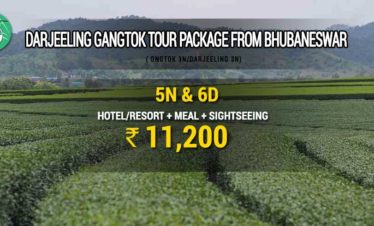 Darjeeling Gangtok tour package from Bhubaneswar