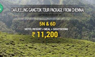 Darjeeling Gangtok tour package from Chennai