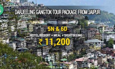 Darjeeling Gangtok tour package from Jaipur