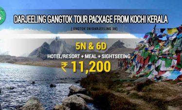 Darjeeling Gangtok tour package from Kochi Kerala