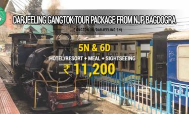 Darjeeling Gangtok tour package from NJP Bagdogra