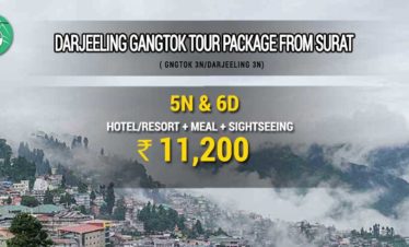 Darjeeling Gangtok tour package from Surat