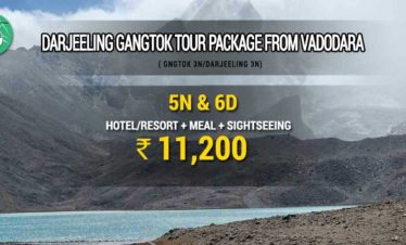 Darjeeling Gangtok tour package from Vadodara