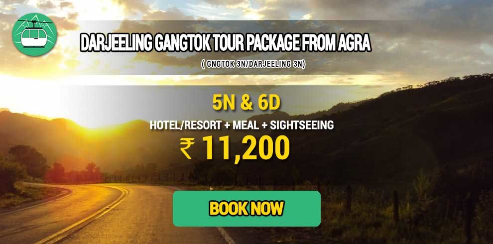 Darjeeling Gangtok package from Agra