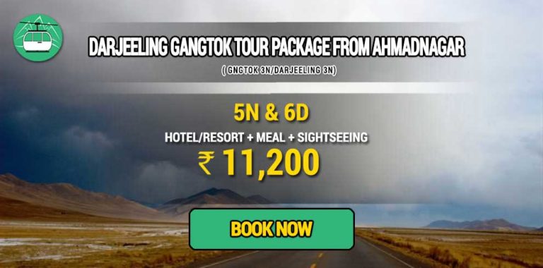 Darjeeling Gangtok tour package from Ahmadnagar