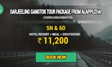 Sikkim Darjeeling Gangtok tour package from Alappuzha