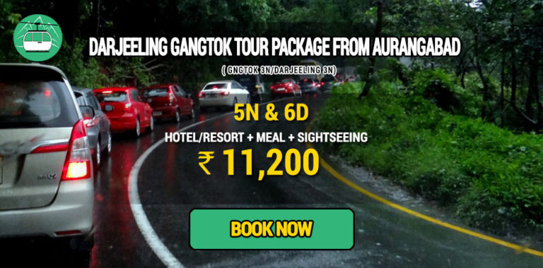 Darjeeling Gangtok tour package from Aurangabad