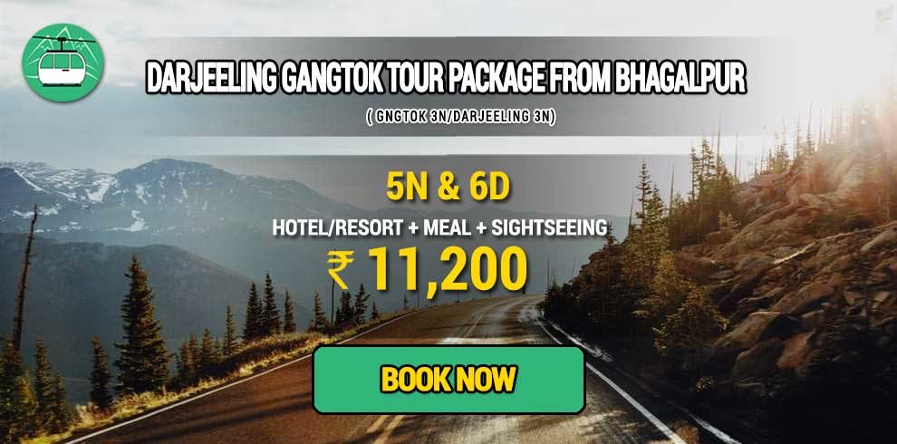 Darjeeling Gangtok package from Bhagalpur