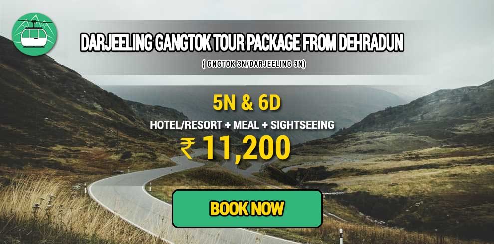 Darjeeling Gangtok package from Dehradun
