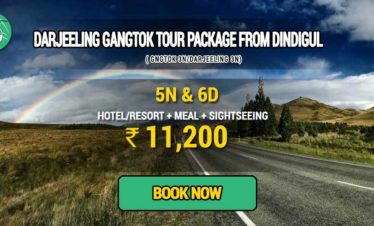 Sikkim Darjeeling Gangtok tour package from Dindigul