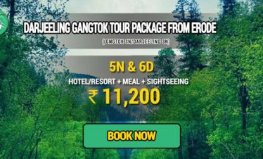 Darjeeling Gangtok tour package from Erode