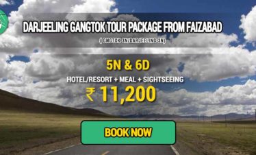 Sikkim Darjeeling Gangtok tour package from Faizabad