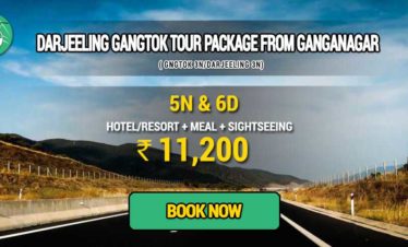 Sikkim Darjeeling Gangtok tour package from Ganganagar