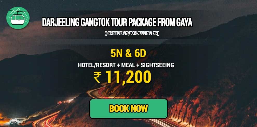 Darjeeling Gangtok package from Gaya