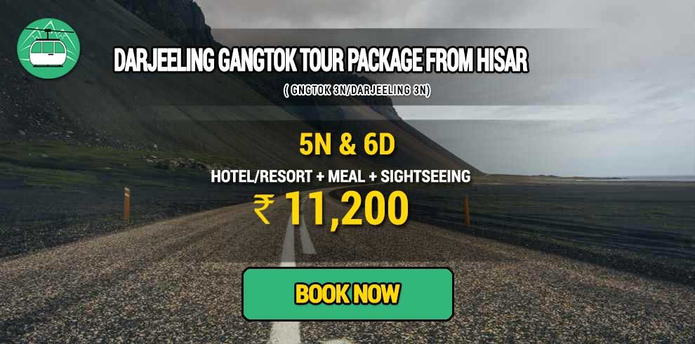Darjeeling Gangtok package from Karnal