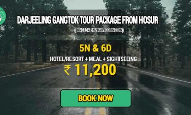 Sikkim Darjeeling Gangtok tour package from Hosur