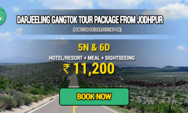 Darjeeling Gangtok package from Jodhpur