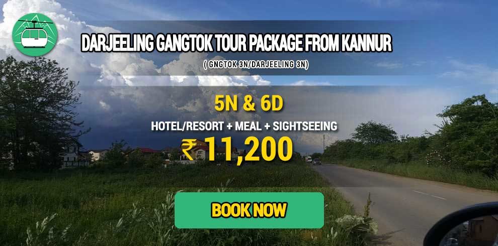 Darjeeling Gangtok package from Kannur