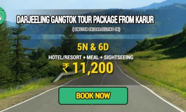 Sikkim Darjeeling Gangtok tour package from Karur