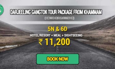 Sikkim Darjeeling Gangtok tour package from Khammam
