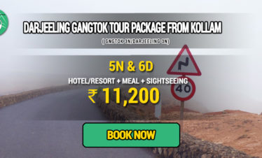 Darjeeling Gangtok package from Kollam