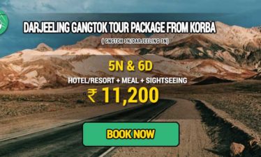 Darjeeling Gangtok package from Korba