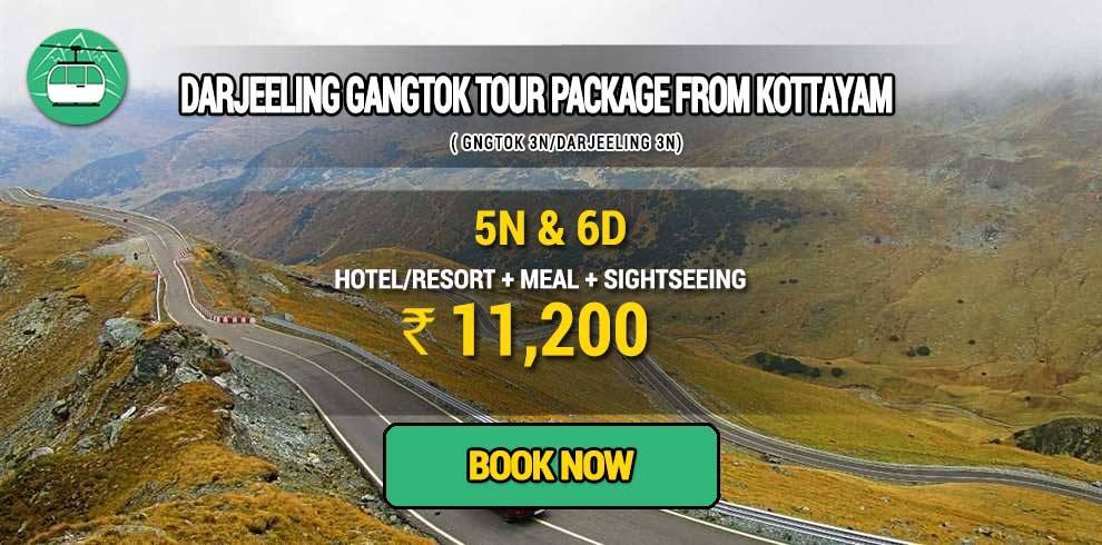 Darjeeling Gangtok package from Kottayam
