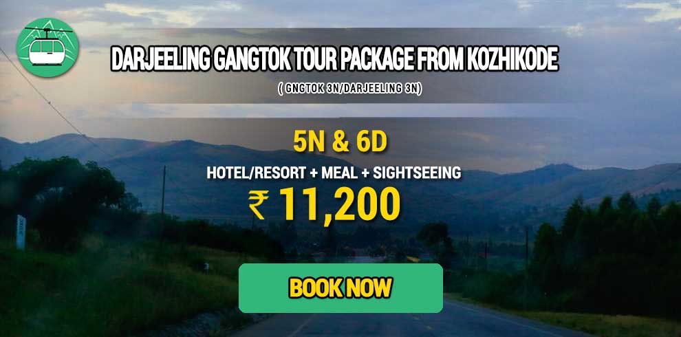 Darjeeling Gangtok package from Kozhikode