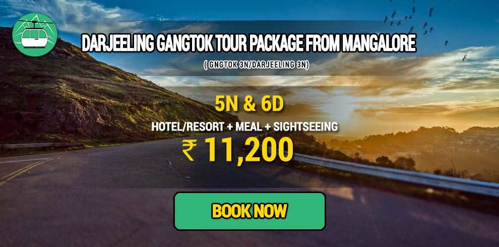 Darjeeling Gangtok package from Mangalore