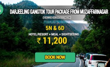Darjeeling Gangtok tour package from Muzaffarnagar