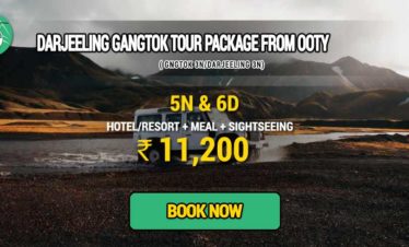 Sikkim Darjeeling Gangtok tour package from Ooty