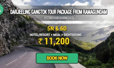 Sikkim Darjeeling Gangtok tour package from Ramagundam