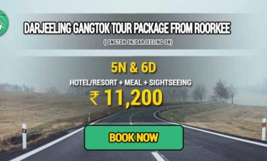 Sikkim Darjeeling Gangtok tour package from Roorkee