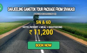 Sikkim Darjeeling Gangtok tour package from Sivakasi
