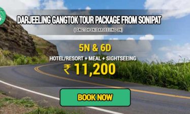 Darjeeling Gangtok tour package from Sonipat
