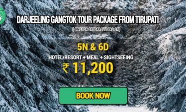 Darjeeling Gangtok package from Tirupati