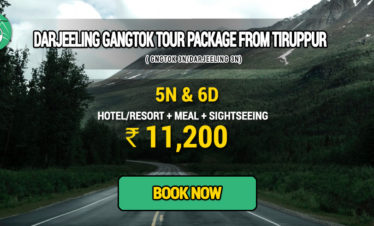 Darjeeling Gangtok package from Tiruppur