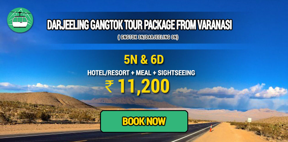 Darjeeling Gangtok package from Varanasi