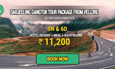 Darjeeling Gangtok tour package from Vellore