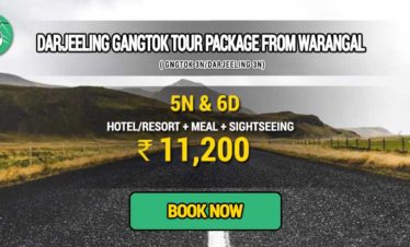 Darjeeling Gangtok package from Warangal